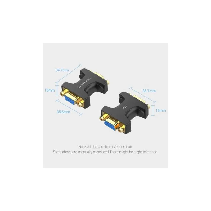 Vention VGA Coupler Female to Female - DDGB0 - Connect 2 VGA Cables — image 9