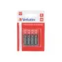 Verbatim Alkaline AAA 4pcs Batteries - Alkaline, AAA, 4pcs