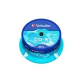 Verbatim CD-R - 43432 - 700MB 52X 25-Pack Spindle Extra Protection