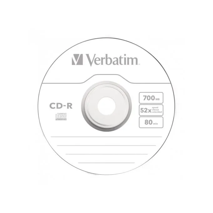 Verbatim CD-R - 43437 - 700MB 52X 10-Pack Spindle — image 2