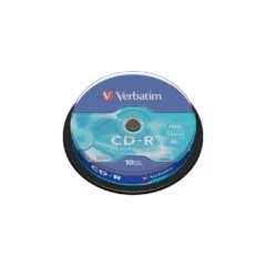 Verbatim CD-R - 43437 - 700MB 52X 10-Pack Spindle