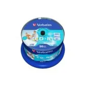Verbatim CD-R - 43438 - 700MB 52X 50-Pack Spindle Printable