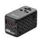 Verbatim Charger Travel Adapter World to World GAN III 140W 2xC 2xA - UTA-10 - World to World GAN III 140W 2xC 2xA