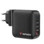 Verbatim Charger Wall - GNC-140 - 165W Mini GaN 3xUSBC 1xUSBA