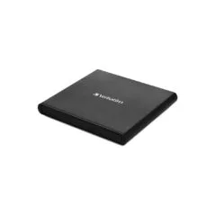 Verbatim External Slimline CD/DVD Writer USB 2.0 Black - 98938