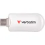 Verbatim Plectra USB-C Flash Drive - 30231 - White, 512GB, USB 3.2 Gen1, Capless