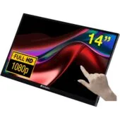 Verbatim PMT-14 Portable Touchscreen Monitor - PMT-14 - 14-inch Full HD Touchscreen