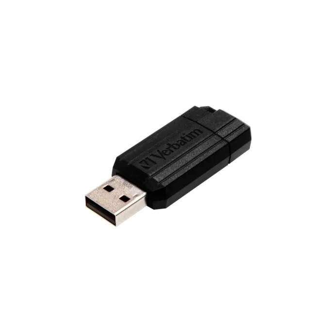 Verbatim USB Drive Pinstripe 32GB USB 2.0 Black 49064 — image 4