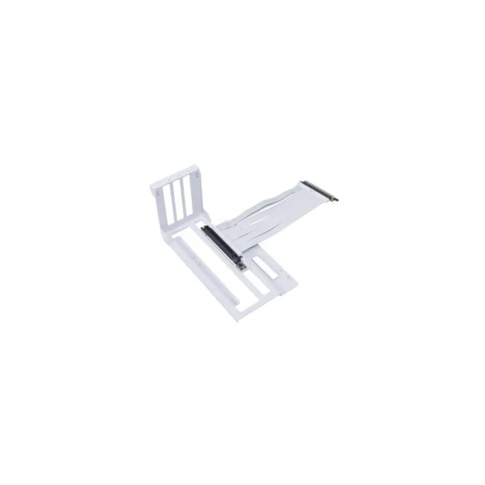 Vertical GPU Kit for A3-mATX - A3-1W - White, PCIe 4.0 Riser Cable Included — image 1