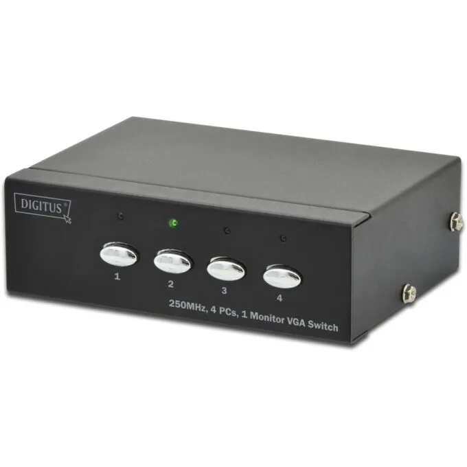 VGA SWITCH - 2-Port Video Switch (1080p) - Push-button switch — image 1