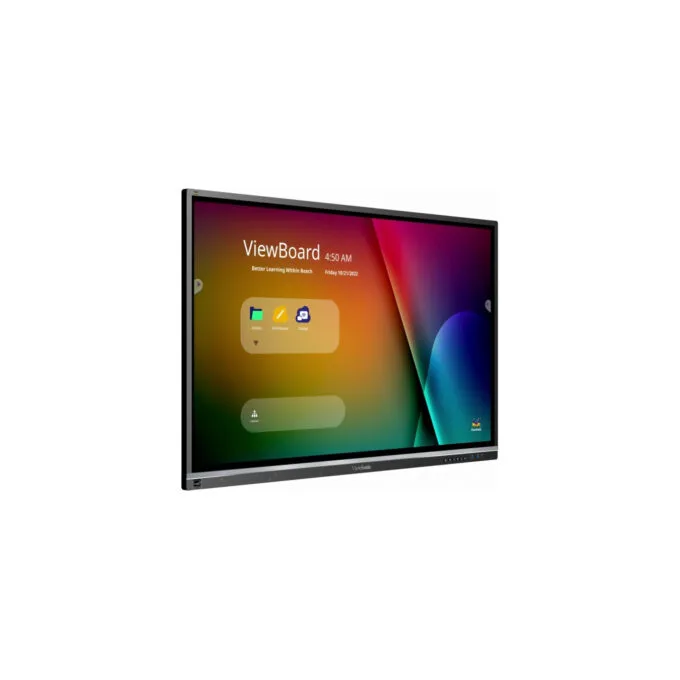 ViewSonic IFP5550-5 - 55-inch 4K Interactive LCD, Android 11, 3GB RAM/32GB, USB-C PD65W, Stylus, Black — image 2