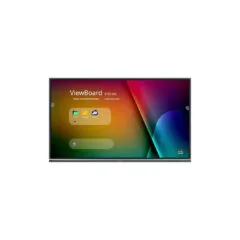 ViewSonic IFP8650-5F - 86-inch 4K Interactive Touch Display - Android 11, 8GB RAM, 64GB, 400 cd/m2, Infrared Touch, Black