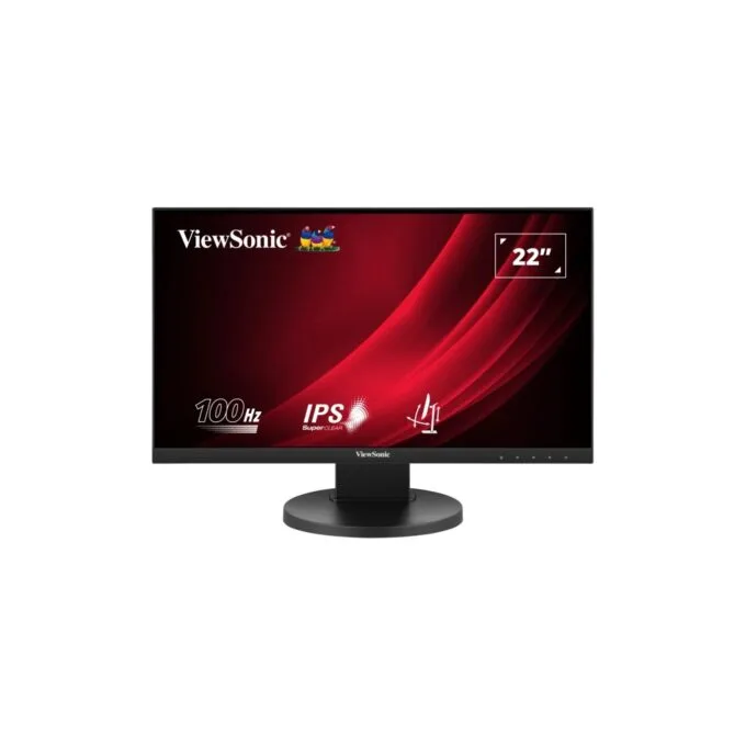 ViewSonic VG2208A 22'' FHD IPS Monitor - VG2208A - Black, 1920x1080, 100Hz, 5ms, HDMI DP — image 1
