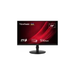 ViewSonic VG2408A-MHD - 24in FHD (1920x1080) IPS 100Hz Monitor, 5ms, HDMI/VGA/DP, Built-in Speakers, Black