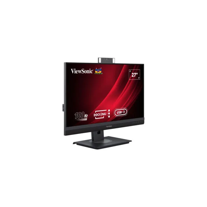 ViewSonic VG2757V-2K - 27-inch QHD IPS Monitor - Black, 2560x1440, 100Hz, USB-C & HDMI 2.0, DisplayPort — image 2