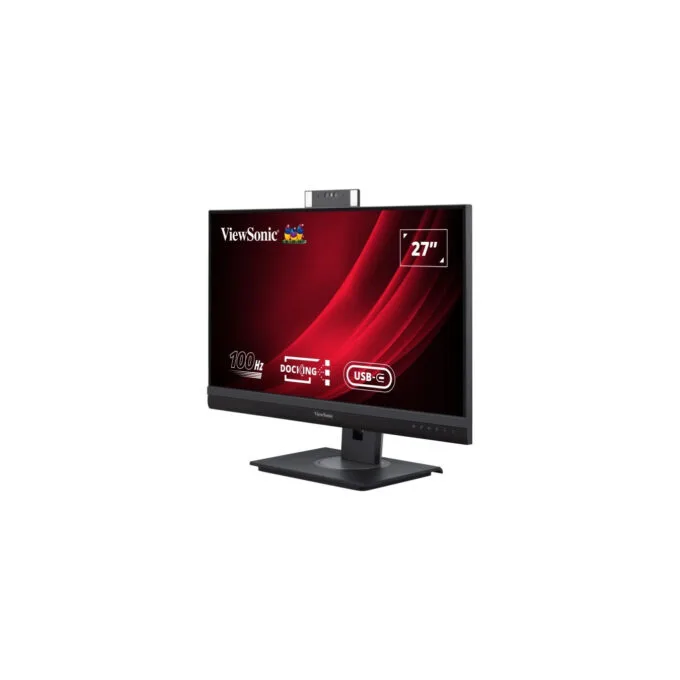 ViewSonic VG2757V-2K - 27-inch QHD IPS Monitor - Black, 2560x1440, 100Hz, USB-C & HDMI 2.0, DisplayPort — image 3