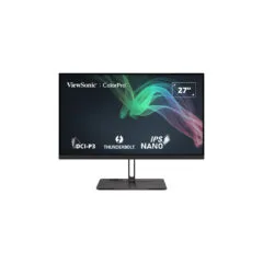 ViewSonic VP2776T-4K - 27" 4K UHD IPS Monitor, HDR400, USB-C PD, DP1.4 & HDMI 2.1, 5ms, 100% sRGB