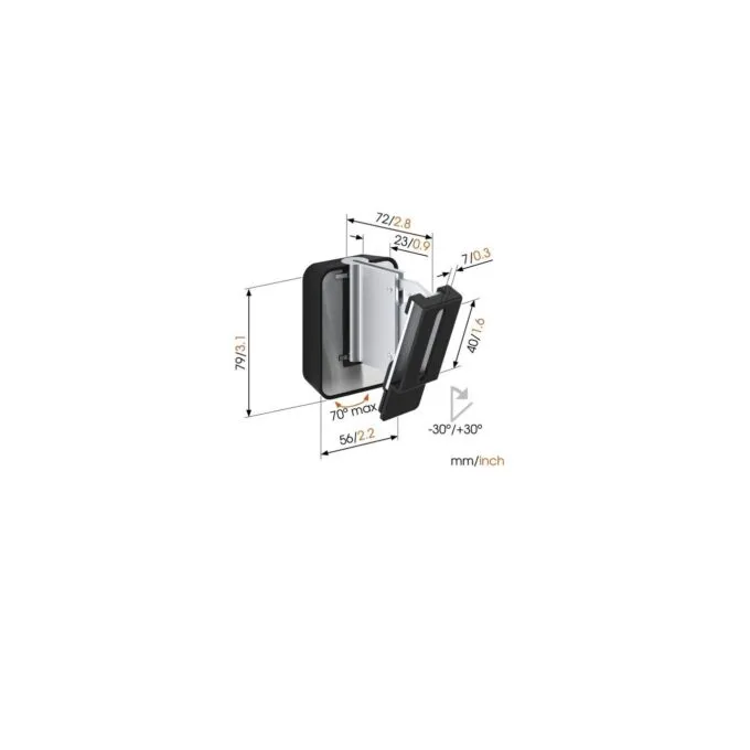 Vogels Speaker Wall Mount - SOUND 3200 - 5kg Black — image 3