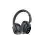 VUTUNE HIGH-DEFINITION HYBRID ANC HEADPHONES W DETACHABLE MAGNETIC LCD TOUCHSCREEN CONTROL. PROMATE
