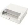 Wall-mount enclosure SOHO 3HE 145x500x475 mm Grey Slim - SOHO - Grey, 3U