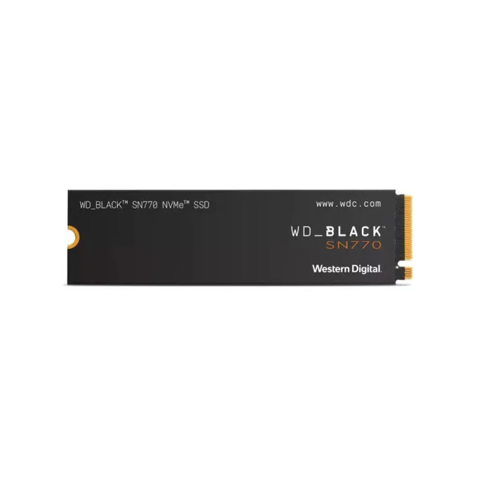 WD Black SN770 - 1TB M.2 NVMe PCIe 4.0 x4 (2280) - Up to 5150 MB/s — image 1