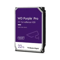 WD Purple Pro 22TB - 3.5-inch SATA III HDD, 7200 RPM, 512MB Cache, Surveillance-Grade 24/7