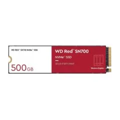 WD Red SN700 500GB - M.2 NVMe SSD - PCIe Gen3 x4 (2280) - WDS500G1R0C-68BDK0