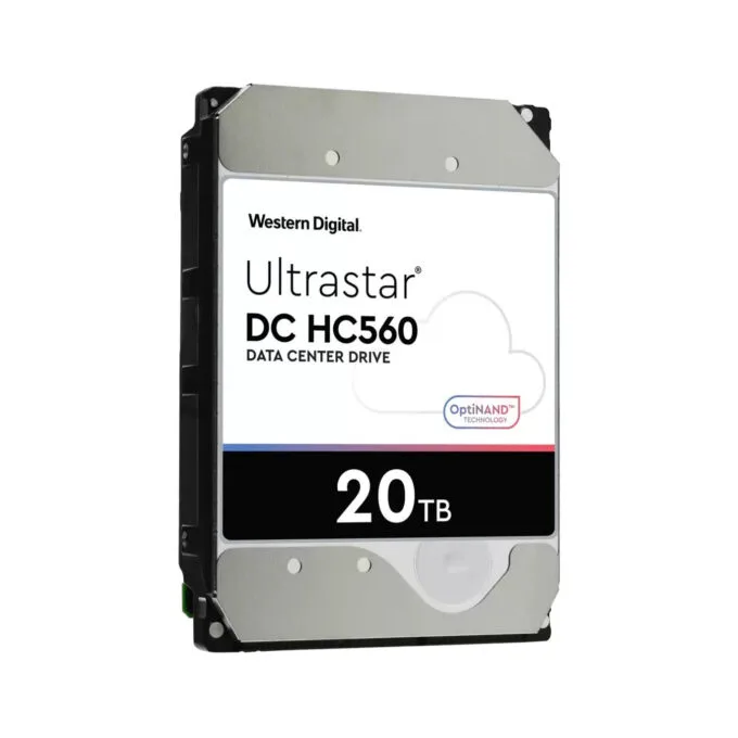 WD Ultrastar DC HC560 20TB - 7200 RPM 512MB SATA III Enterprise HDD - 0F38785 — image 2