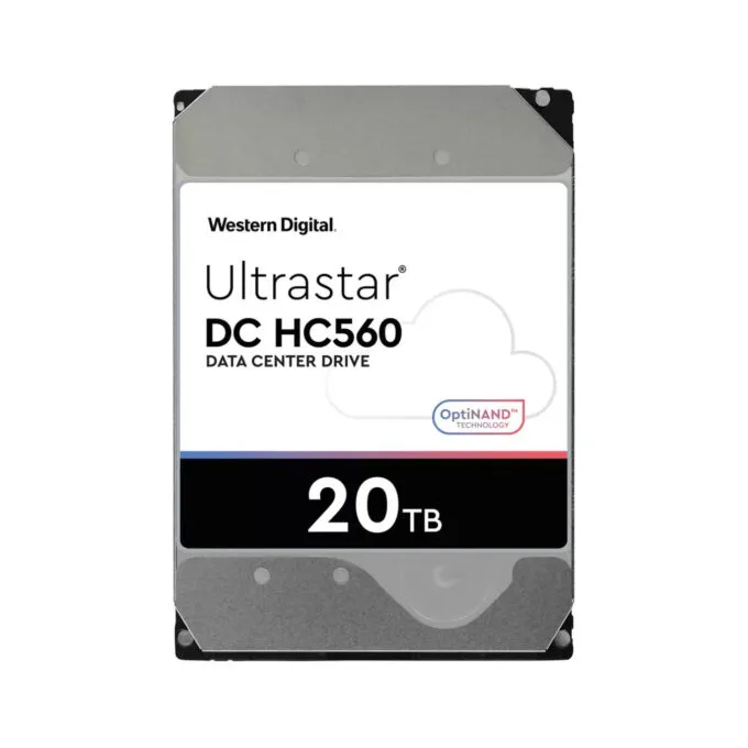 WD Ultrastar DC HC560 20TB - 7200 RPM 512MB SATA III Enterprise HDD - 0F38785 — image 3