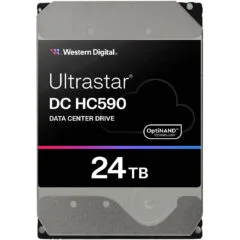 WD Ultrastar DC HC590 24TB - 7200 RPM 512MB SATA III 6Gb/s Enterprise HDD - WUH722624ALE6L4