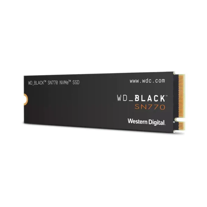 Western Digital Black SN770 - 250GB M.2 2280 NVMe PCIe Gen4 x4 - 4000MB/s Read, 2000MB/s Write — image 2