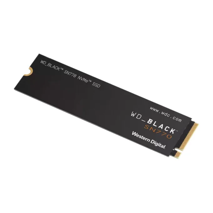 Western Digital Black SN770 - 250GB M.2 2280 NVMe PCIe Gen4 x4 - 4000MB/s Read, 2000MB/s Write — image 3