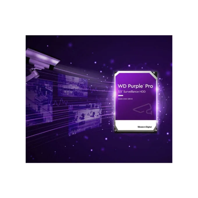 Western Digital Purple Pro 10TB - 7200 RPM 512MB SATA III 3.5" Surveillance HDD - WD102PURP — image 2