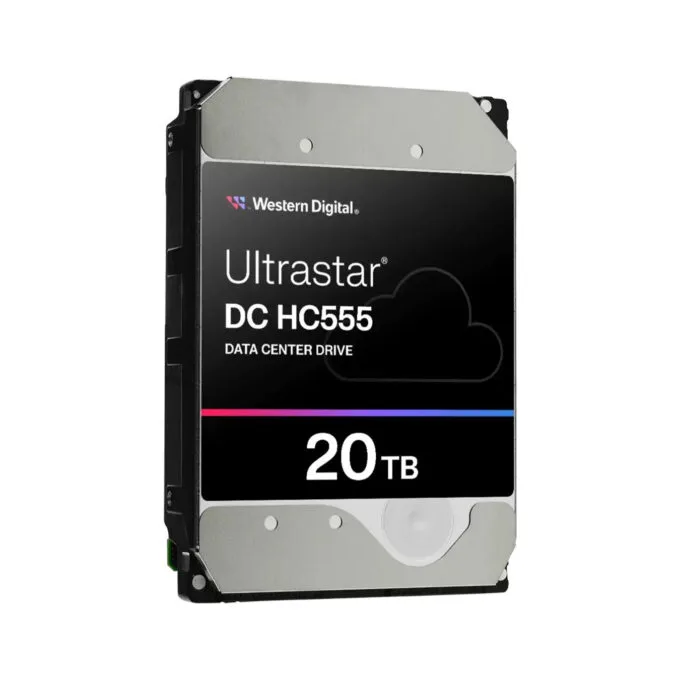 Western Digital Ultrastar DC HC555 20TB - 7200 RPM 512MB SATA III Enterprise HDD - WUH722020ALE6L4 — image 3