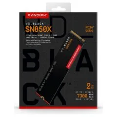 Western Digital WD Black SN850X 2TB M.2 NVMe SSD - PCIe 4.0 x4 7,300 MB/s