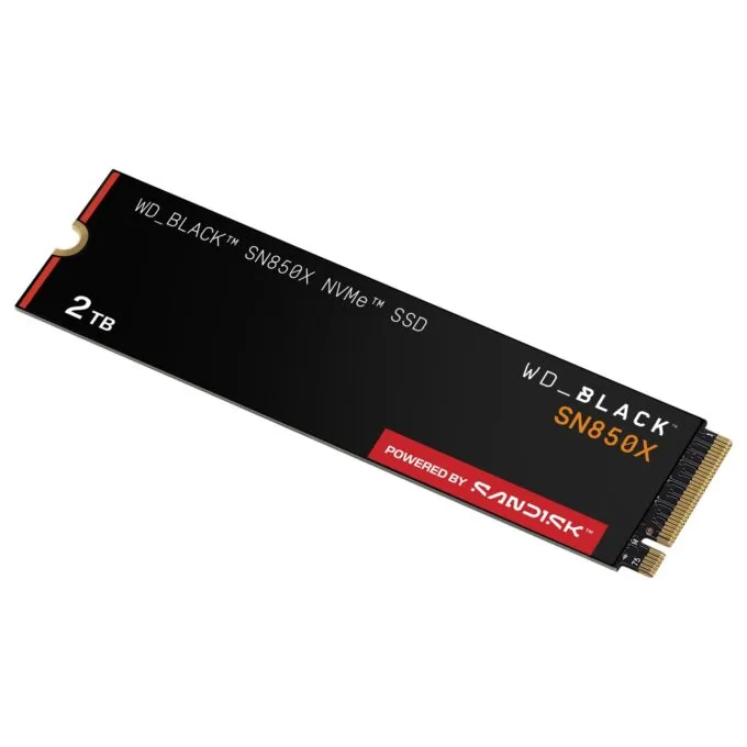 Western Digital WD Black SN850X 2TB M.2 NVMe SSD - PCIe 4.0 x4 7,300 MB/s — image 8