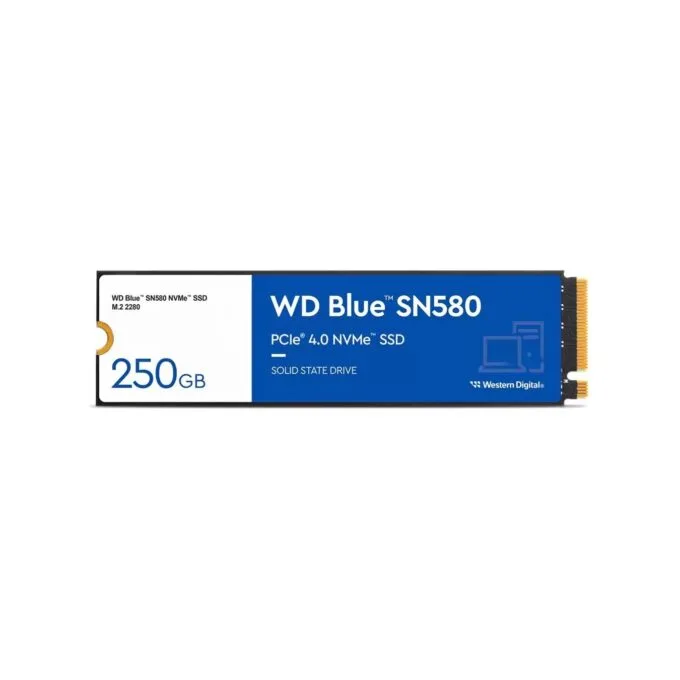 Western Digital WD Blue SN580 2TB M.2 NVMe SSD – PCIe Gen4 x4 4150 MB/s — image 1