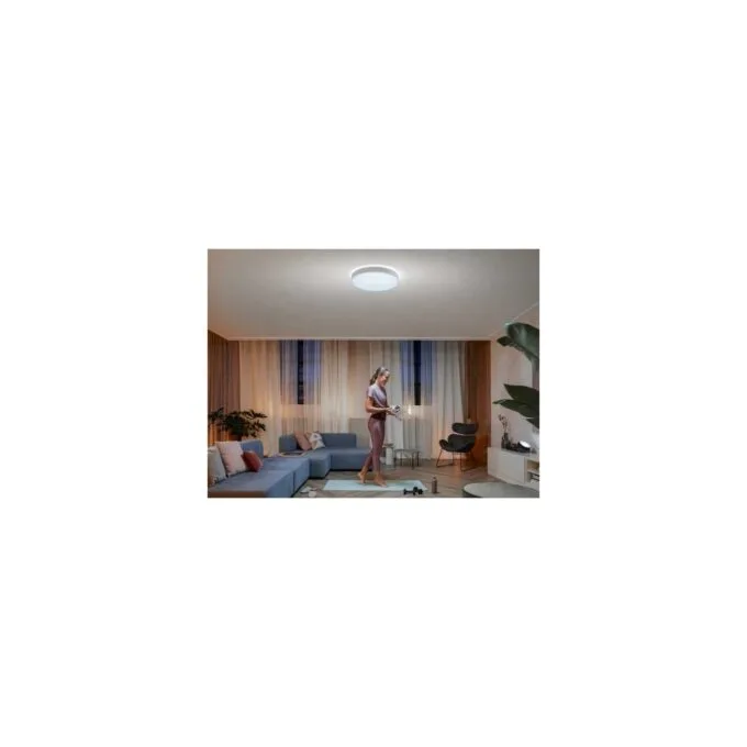 White Ambiance Enrave extra large ceiling light - LED light — image 9