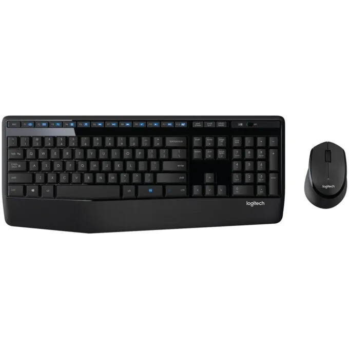 WIRELESS COMBO MK345 - MK345 - 100% Full-size, 2.4G dongle, Windows, No backlight, Membrane, CZE-SKY — image 2