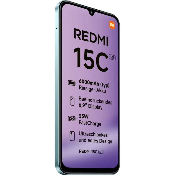 Xiaomi Redmi - 15C - 5G Dual Sim 4RAM 128GB Mint Green — image 3