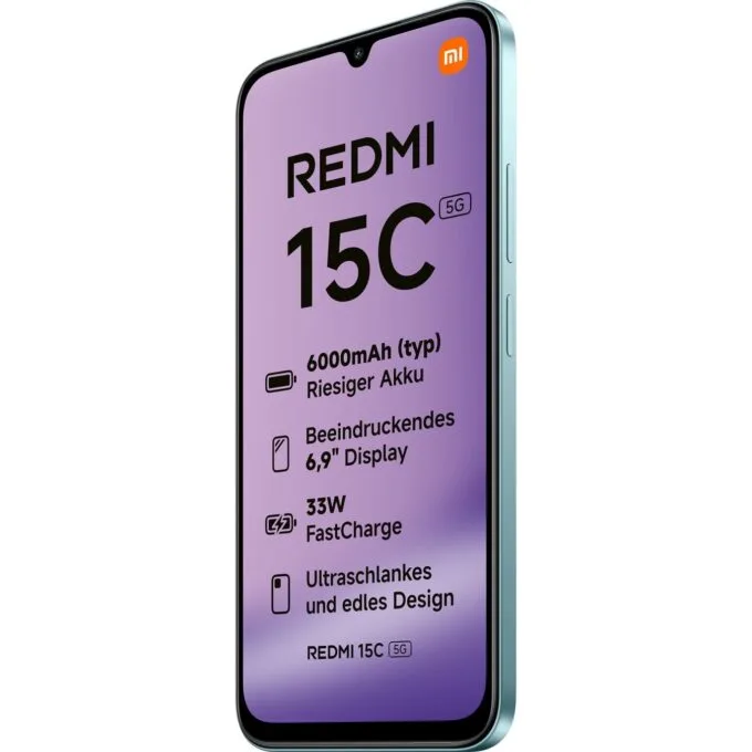 Xiaomi Redmi - 15C - 5G Dual Sim 4RAM 128GB Mint Green — image 4