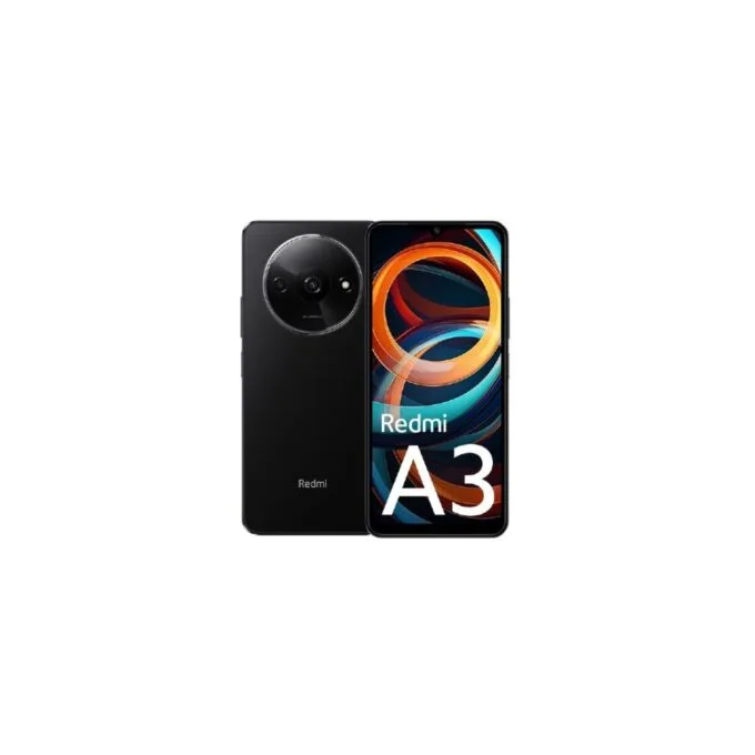 Xiaomi Redmi A3 - A3 - Midnight Black, 64GB, 3GB RAM, Helio G36, 4G, 6.71" Display — image 1