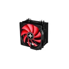 Xilence M704 Multisocket CPU Cooler - Black/Red, 120mm PWM Fan, 4×6mm Heatpipes