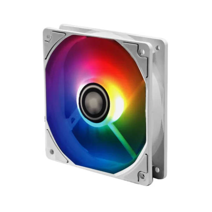 XILENCE Performance A+ 120mm ARGB Case Fan - White - PWM, FDB Bearing, 500-1500 RPM — image 2
