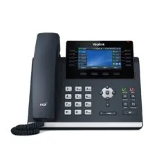 Yealink IP Phone Desktop PoE - T46U - 4.3'' Gigabit, USB, Expansion, Color Screen