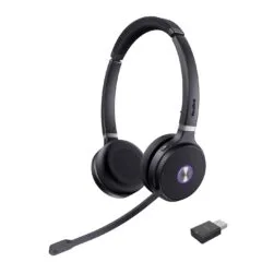 Yealink WH62 Dual Portable DECT Wireless Headset with Dongle Teams 120m
