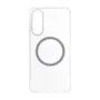 Yuchuan Clear Magnet Case for Galaxy S25 Edge - Transparent, Qi2 Compatible