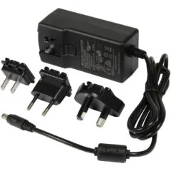 Z ALLNET Ersatznetzteil 12V 5A EU Type schwarz mit Adapter EU.US.UK