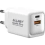 Z ALLNET Ersatznetzteil QC USB-C PD GaN Netzteil Power Supply45Watt 1x USB Typ-A QC 1x USB Typ-C EU PLUG