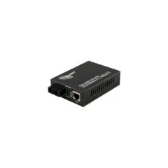 Z ALLNET Medienkonverter 10 100 1000BASE-T auf 1000BASE-LX Singlemode SC Anschluss 10km ALL-MC105G-SC-SM